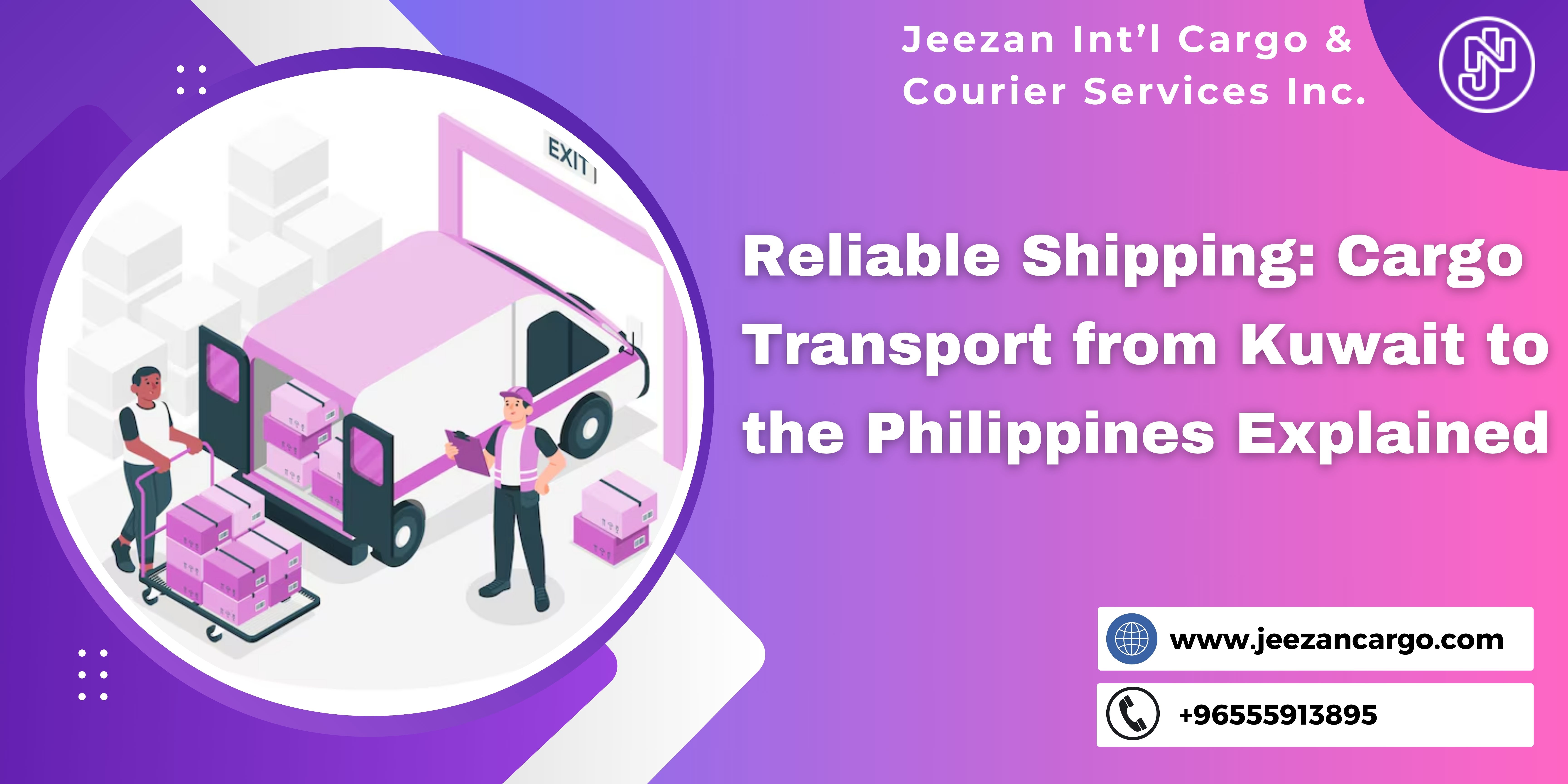 Door-to-Door Cargo & Courier Services Kuwait to Philippines - Jeezan ...